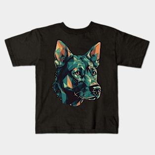 Colorful dog Kids T-Shirt